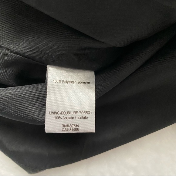 BCBG Pleated Charcoal Mini Skirt - Picture 9 of 11